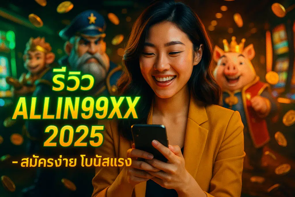 รีวิว ALLIN99XX 2025 – สมัครง่าย โบนัสแรง