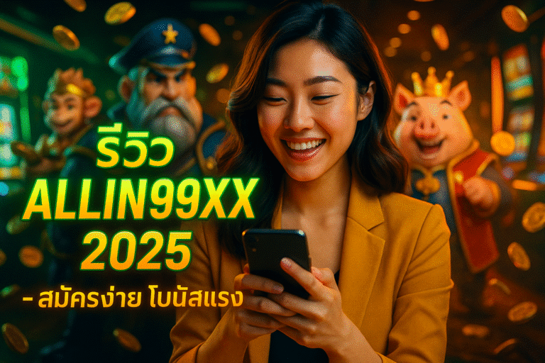 รีวิว ALLIN99XX 2025 – สมัครง่าย โบนัสแรง