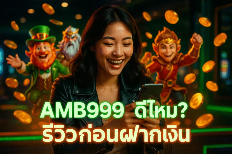 AMB999 ดีไหม? รีวิวก่อนฝากเงิน เจาะลึกข้อดี-ข้อเสียในปี 2025